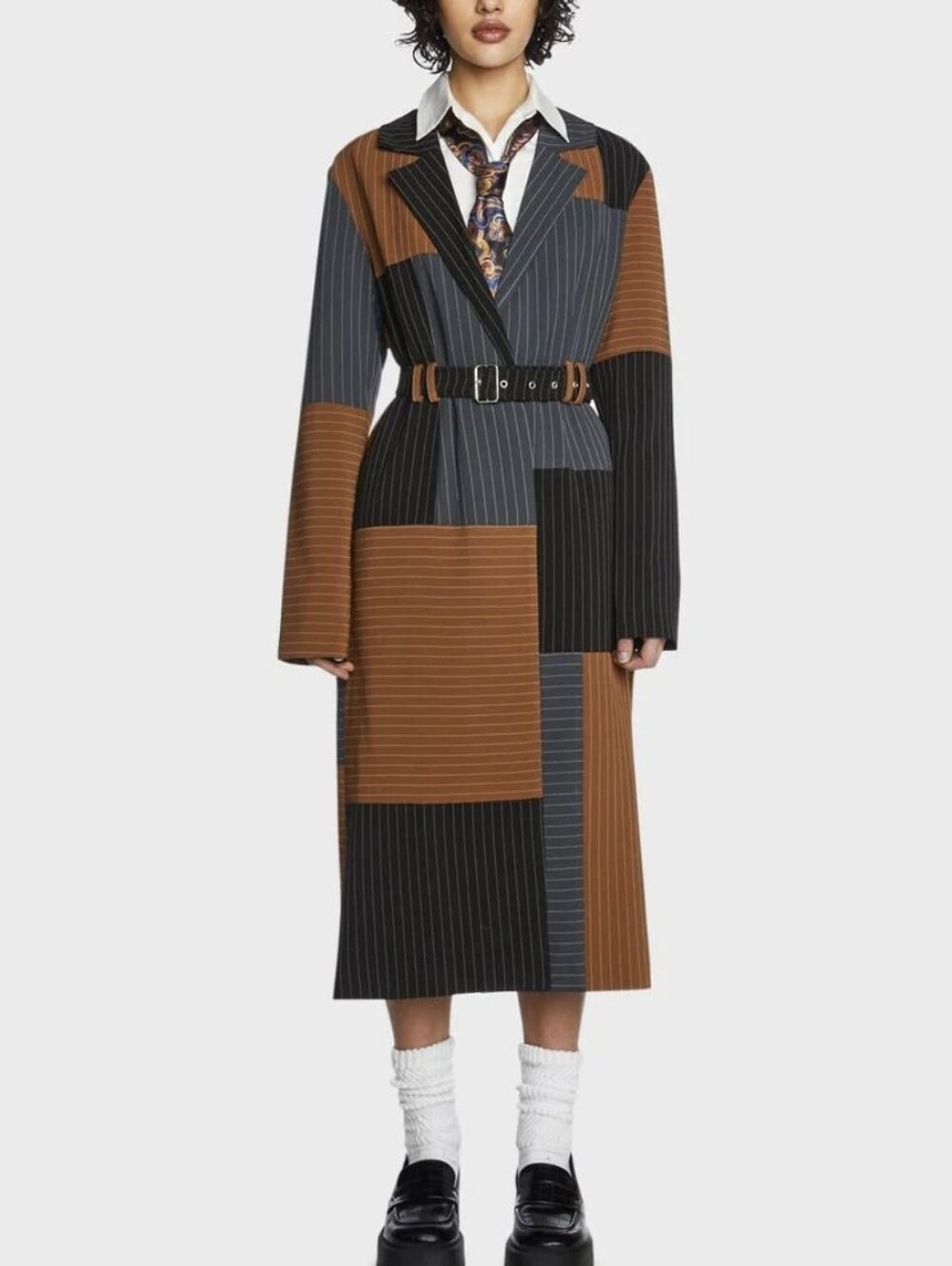 The Ragged Priest Afterhours Patchwork Trench Coat Sz.16